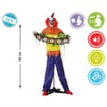 Miniatyrbild 2 av 2: Halloweendekorationer Clown 180 x 120 x 18 cm