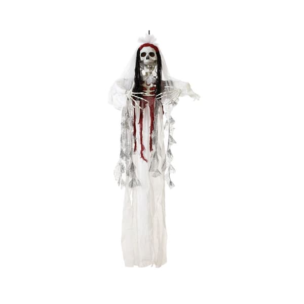 Halloween dekorationer Ligbrud Skelet 160 x 116 cm