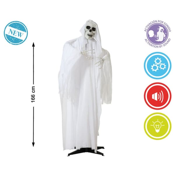 Halloweendekorationer Skelett 166 x 140 x 21 cm Spöke