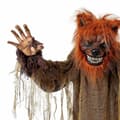 Miniatyrbillede 3 af 4: Halloween dekorationer My Other Me Ulv 100 x 20 x 160 cm