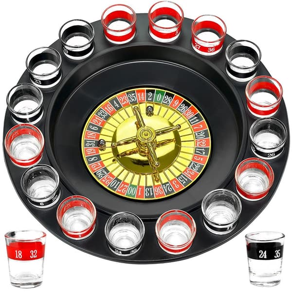 Roulette Festspel / Drickspel för Vuxna - Drinkroulette