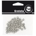Miniatyrbild 1 av 2: Grelots - 0 - Set om 48 - Silver - 7 mm - Metall