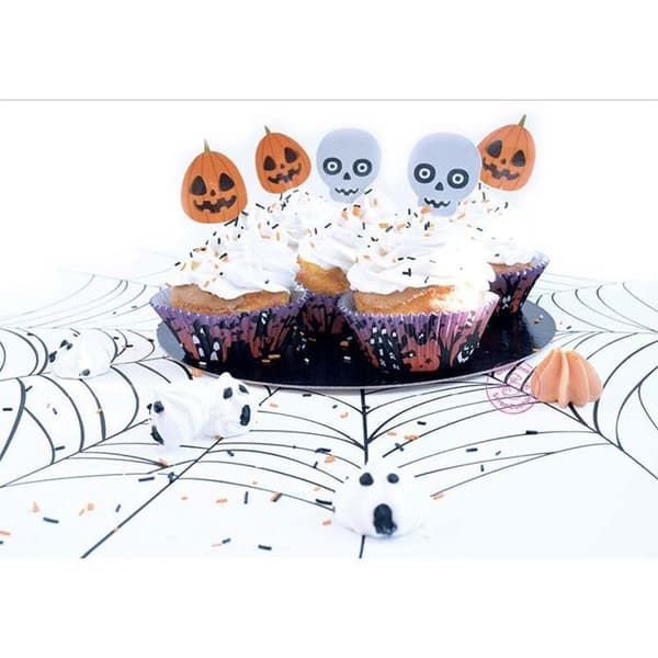Halloween dekoration kit för 24 cupcakes
