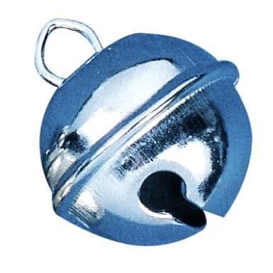 Metallklockor - Rayher - Ø 24 mm - 4 stycken - Platin - Dekorativa