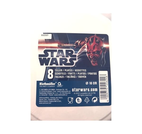 Platta Star Wars