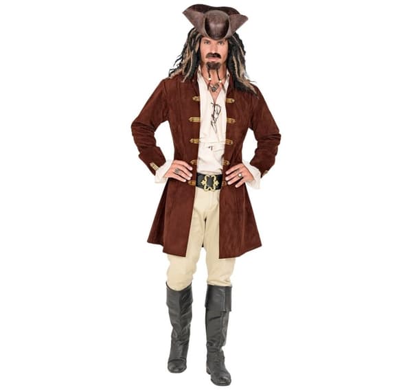 Kostyme Piratkaptein M/L