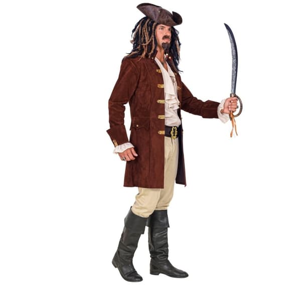 Kostyme Piratkaptein M/L