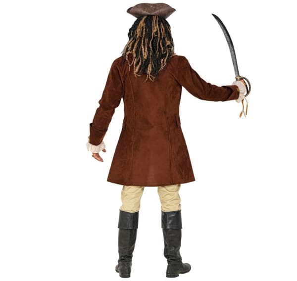 Kostyme Piratkaptein M/L