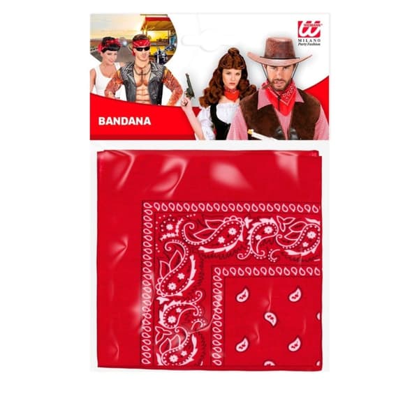 Bandana/håndklæde Cowboy rød