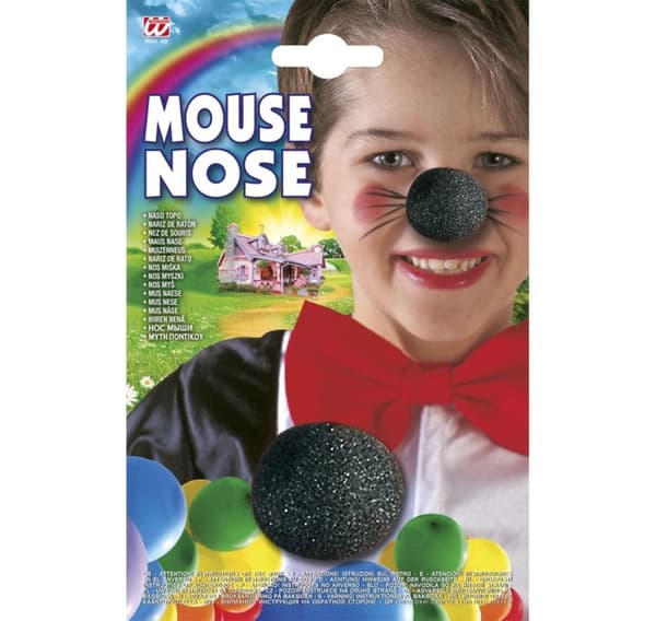 Poroloon näsa svart