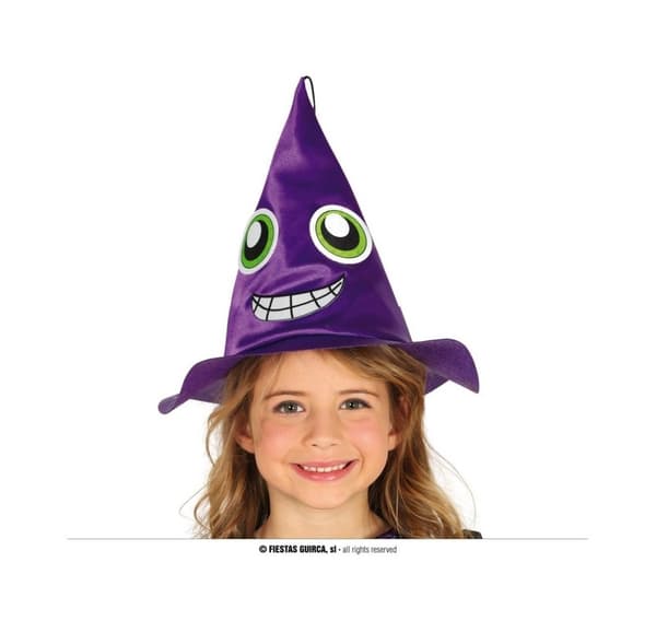 Witch hat purple children