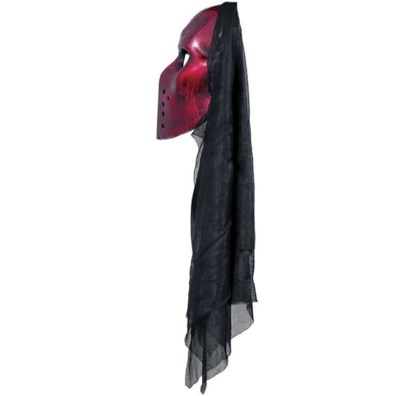 Mask Hoki red with hood