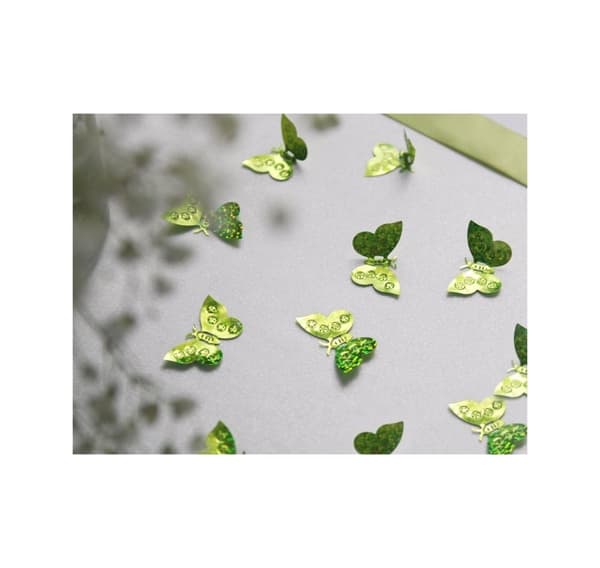 Confetti 15g (green butterflies)