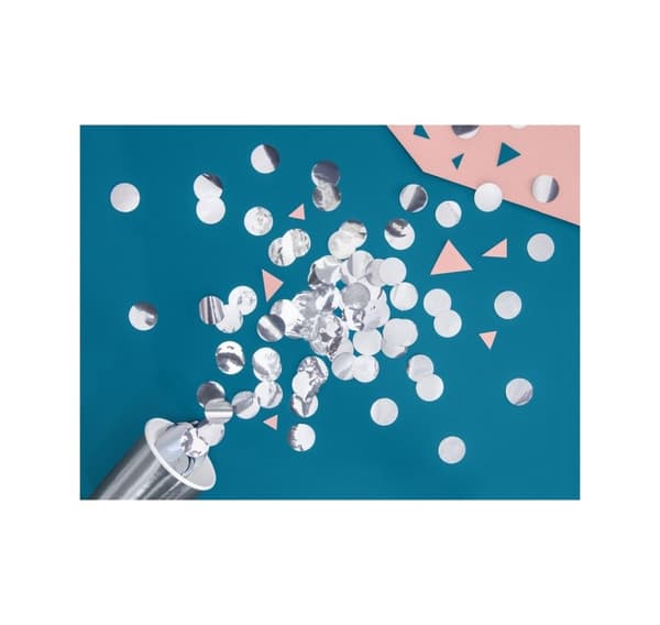 Konfetti hopea 15 g