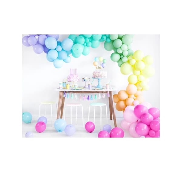 Candles 'Birthday light lilac', 12 pcs 14cm in a pack