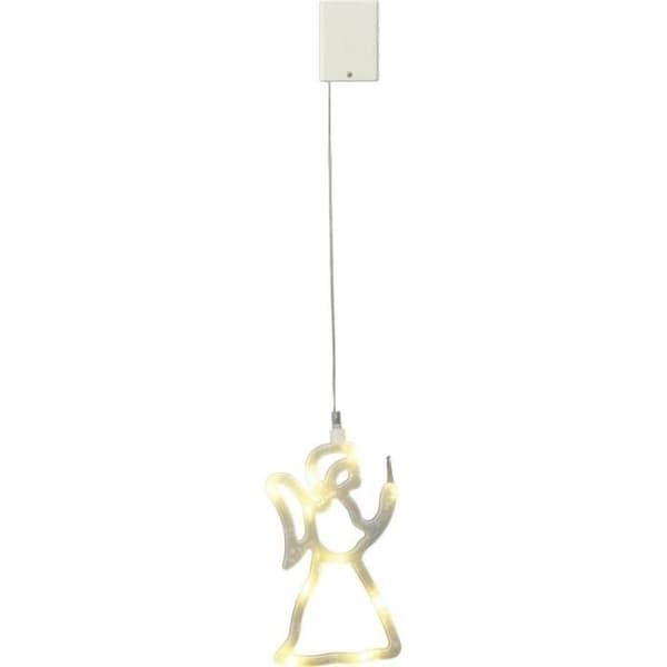 Fönsterdekorationsänglar Polarlite LBA-50-010 transparent 20 cm