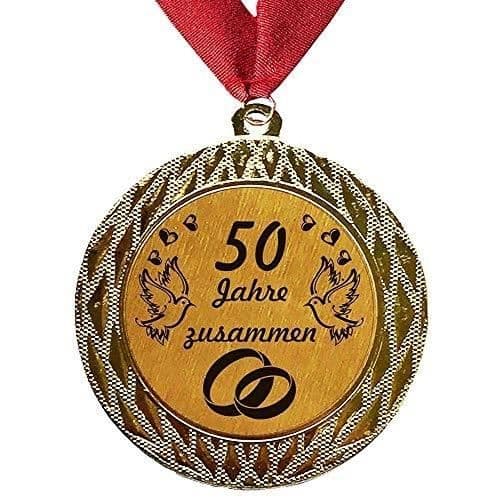 LARIUS GROUP MEDAILLE ORDRE 50 ÅR TILLSAMMANS GULDBRÖLLOP FÖDELSEDAG