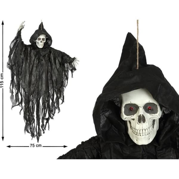 Skelett - Trusted Shop - 115x75 cm - Lyst - Flerfärgad - Festdekoration