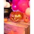 Miniatyrbild 3 av 5: 17cm Glitter Light Up Halloween Pumpkin - Orange