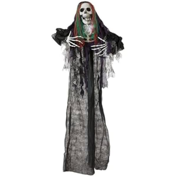 Halloween dekoration - BigBuy Home - Skull - 165 x 116 cm - Flerfärgad - Fest