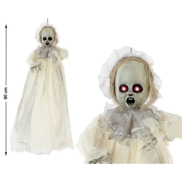 Inredning - ATOSA - Spöktjej - 90 cm - Flerfärgad - Halloween