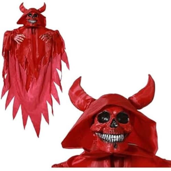 Festdekoration - BigBuy Home - Halloween Demon - Flerfärgad - 153 x 106 x 16 cm - Dekorativa föremål