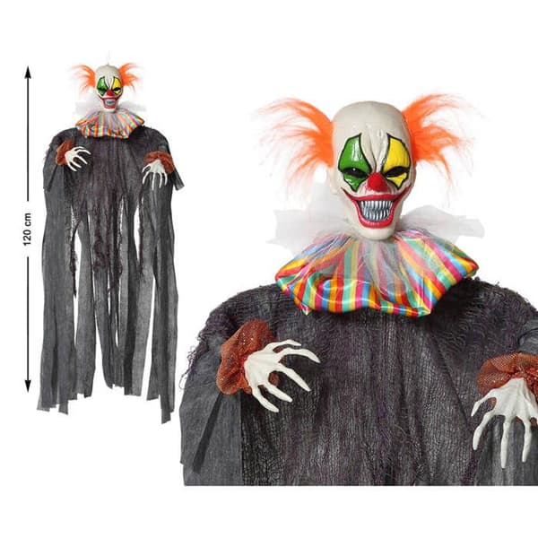 "Clown att hänga Halloween (120 x 70 x 12 cm) - - - BigBuy Karneval"