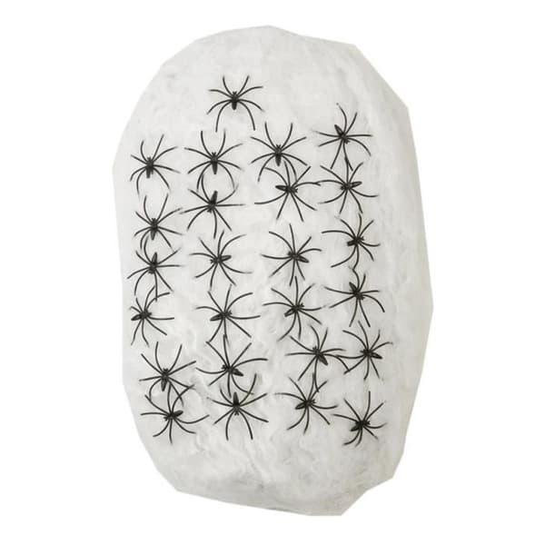 Spindelväv - Pålitlig Butik - 500g - Flerfärgad - Festdekoration - Halloween