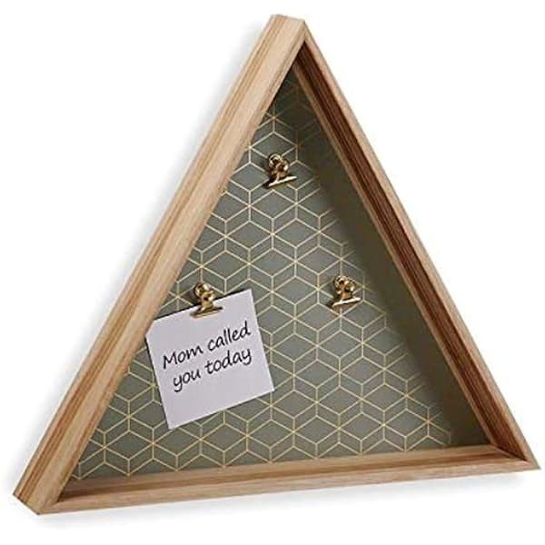 Väggstöd - VERSA - Flerfärgad - Trä - 33x6x37,5 cm - Att hänga