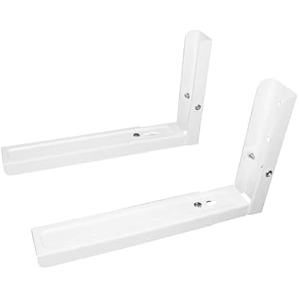 Mikrovågsstöd - TM ELECTRON - Justerbar - Vit - Plast - Inredning