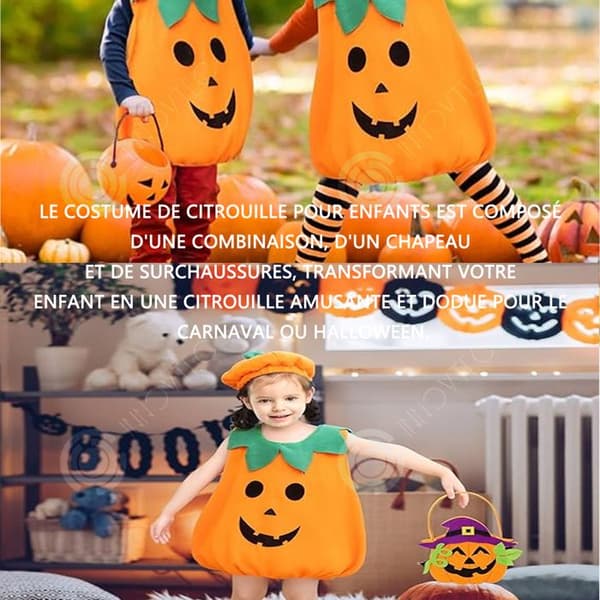 INN Halloween dekoration 110cm polyesterfiber bär en hatt deco pumpa dekoration fest dekoration godisask