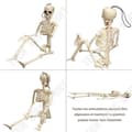 Miniatyrbild 2 av 4: TD® Set med 3 Plast Halloween Skelett - Skrämmande hängande dekoration - Temafest - Halloween Deco Accessoarer i 40 X 10 cm