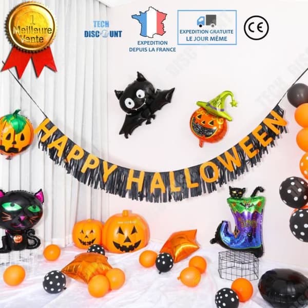 TD® ballongdekoration födelsedagsflicka 3 år gammal rosa barn pojke bebis festvägg inomhus utomhus glad halloween aluminium