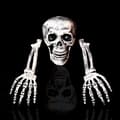 Miniatyrbild 2 av 4: Hemsk Halloween skalldekoration Halloween rekvisita