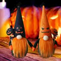 Miniatyrbild 3 av 4: TD® 2 Ansiktslösa pumpadockor, dekorationer för Halloween, dvärgdocka, spökhusdekorationer