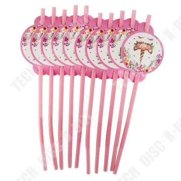 TD® servisset dekoration - Unicorn Birthday Party Supplies för barn - Girl
