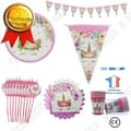 Miniatyrbild 1 av 4: TD® servisset dekoration - Unicorn Birthday Party Supplies för barn - Girl