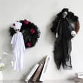 Miniatyrbild 4 av 4: TD® Halloween Hängande Spöken White Ghost + Black Ghost Dekoration Rekvisita Nyhetsleksaker Lämpliga för Hallo