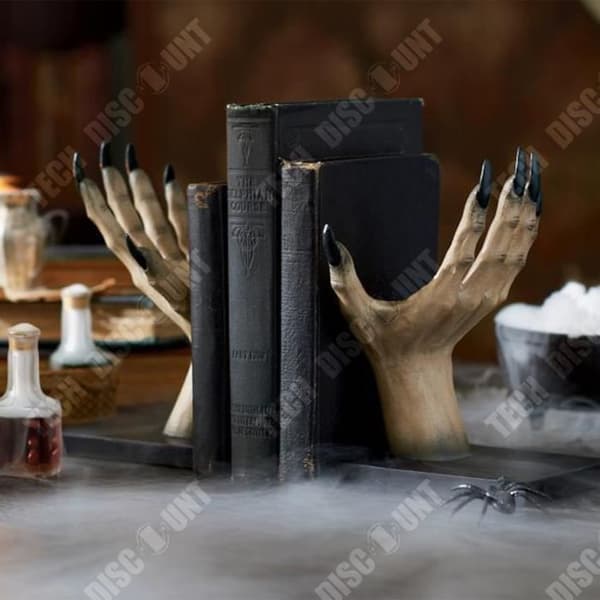 TD® Halloween-prydnader Skrämmande häxhänder, moderna och kreativa dekorativa prydnader för Halloween