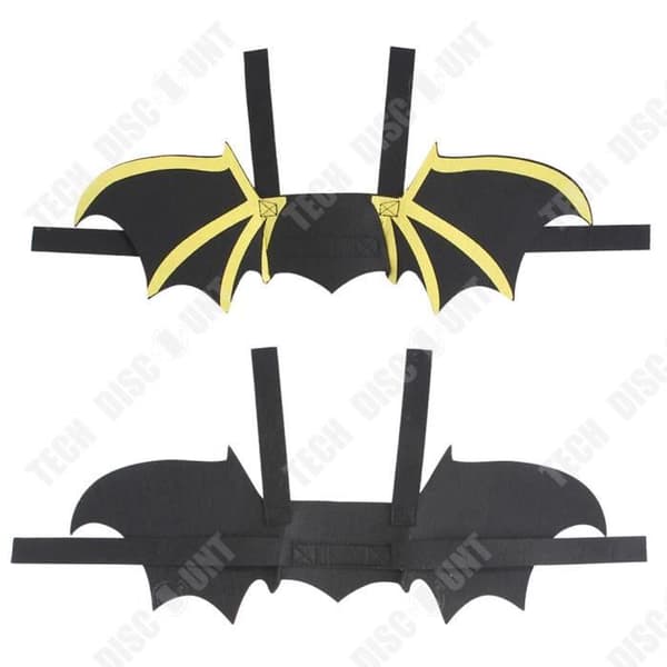 TD® Halloween dekoration husdjur Halloween Bröst och rygg Hund Dräkt Katttryck Bat Wings