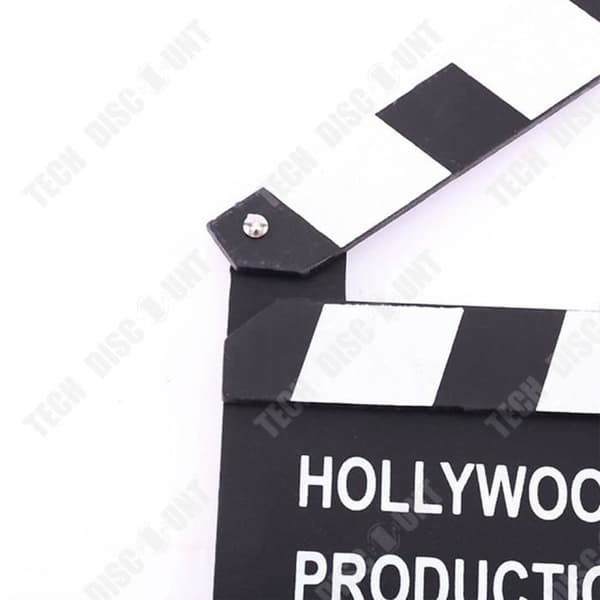 TD® Clapboard Cinema Black/ Multifunctional White and Black