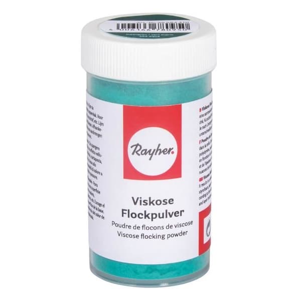 Viskosflingpulver, ströflaska, 8 g Havgrön