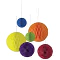 Miniatyrbild 1 av 2: Bollpuffar - PTIT CLOWN - re22647 - Paket med 6 - Flerfärgad - Papper - Inomhus