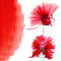 Miniatyrbild 4 av 4: Tyll - rosett - band - garn Decoraparty - DP-A66327J