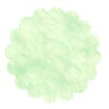 Miniatyrbild 1 av 2: Ciao - 34649 - Kuvert med 100 tnt dekorationer med Flower Poly Lab tygeffekt (24 cm), pastellgrön