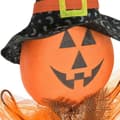 Miniatyrbillede 2 af 4: Halloween dekorationer DKD Home Decor Organza Polyester Græskar (50 x 92 cm) (2 pcs)