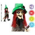 Miniatyrbillede 2 af 2: Halloween dekorationer Heks 90 x 13 x 20 cm