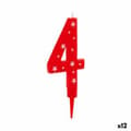 Pikkukuva 1 / 2: Kynttilä Syntymäpäivä Numerot 4 (12 osaa)