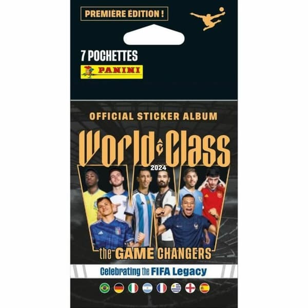 Klistermærker Panini World Class 6 Dele