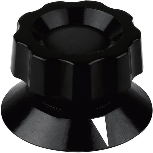Mentor 474.81 474.81 Vridknapp Svart (Ø x H) 58 mm x 35.5 mm 1 st